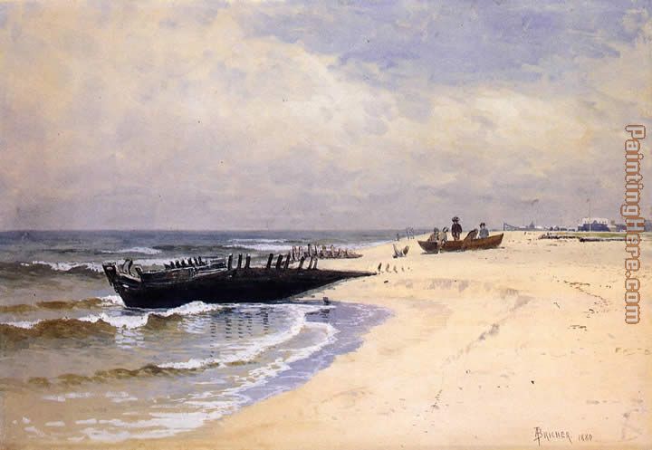 Low Tide painting - Alfred Thompson Bricher Low Tide art painting